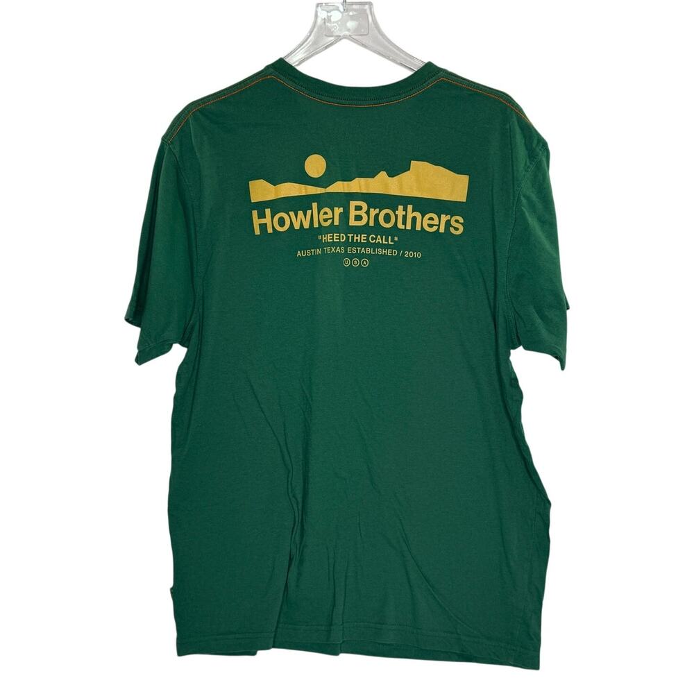 Howler Brothers Arroyo T Shirt XL Forest Green Short Sleeve Huckberry Hipster